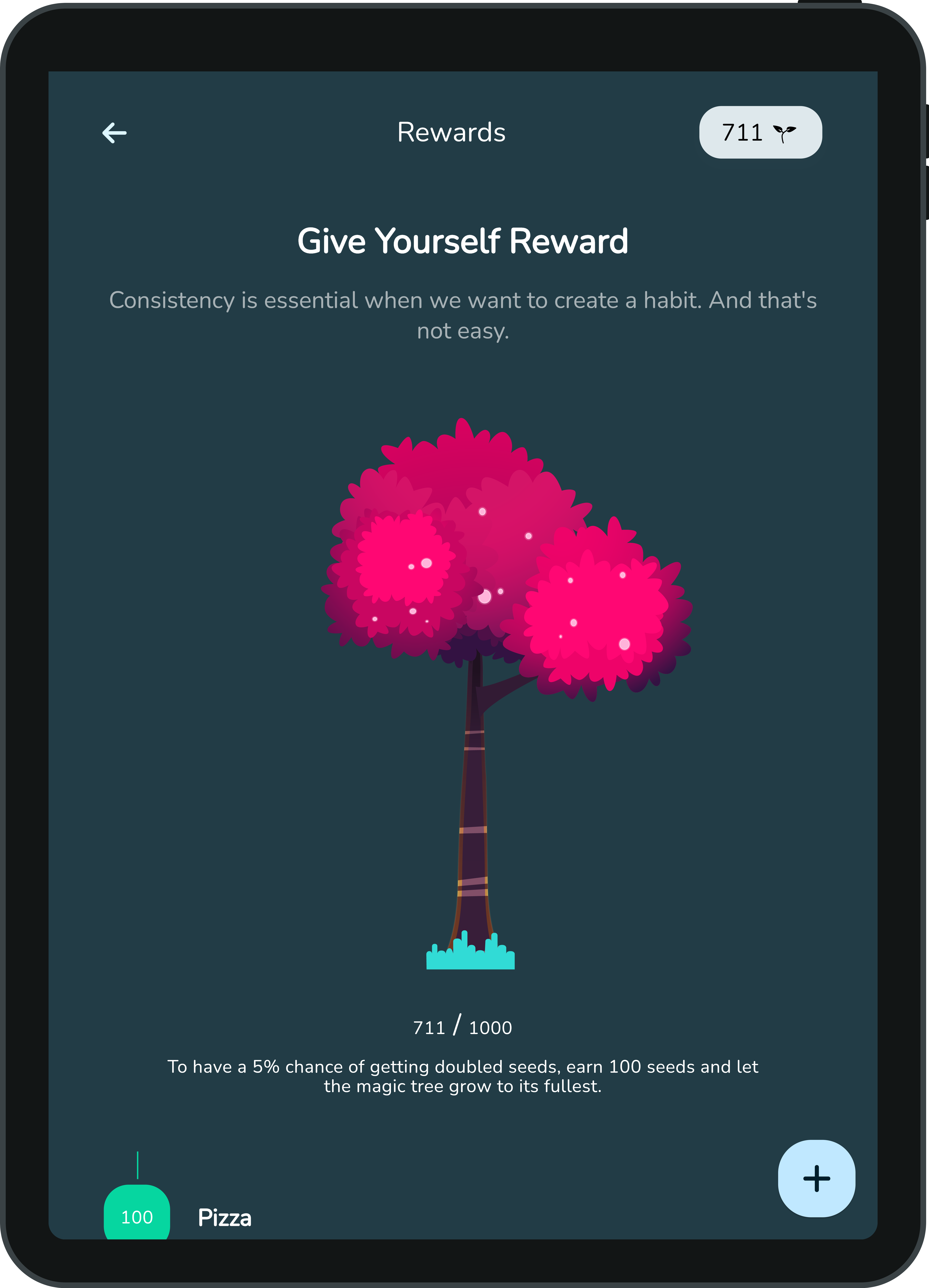 mobile, in rewards page